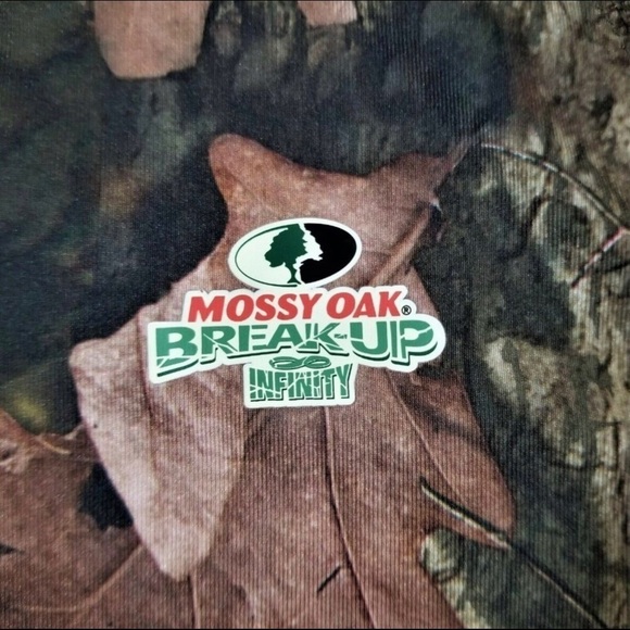 Starter Dri Star Mossy Oak Break Up Infinity Mens Camouflage Hunting Real Tree L - Picture 2 of 6